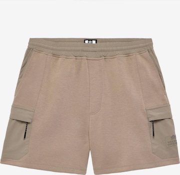 Weekend Offender Loosefit Shorts 'Caleta' in Braun: Vorderseite