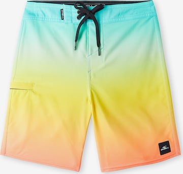 O'NEILL Zwemshorts 'Hyperfreak Heat Fade 16' in Oranje: voorkant