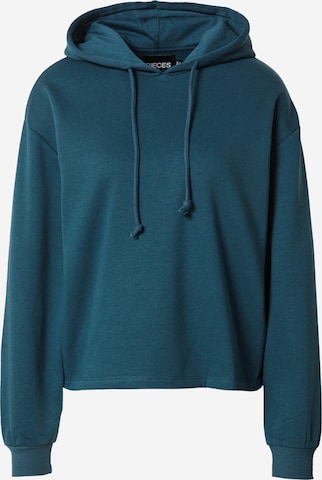 PIECESSweater majica 'CHILLI' - plava boja: prednji dio