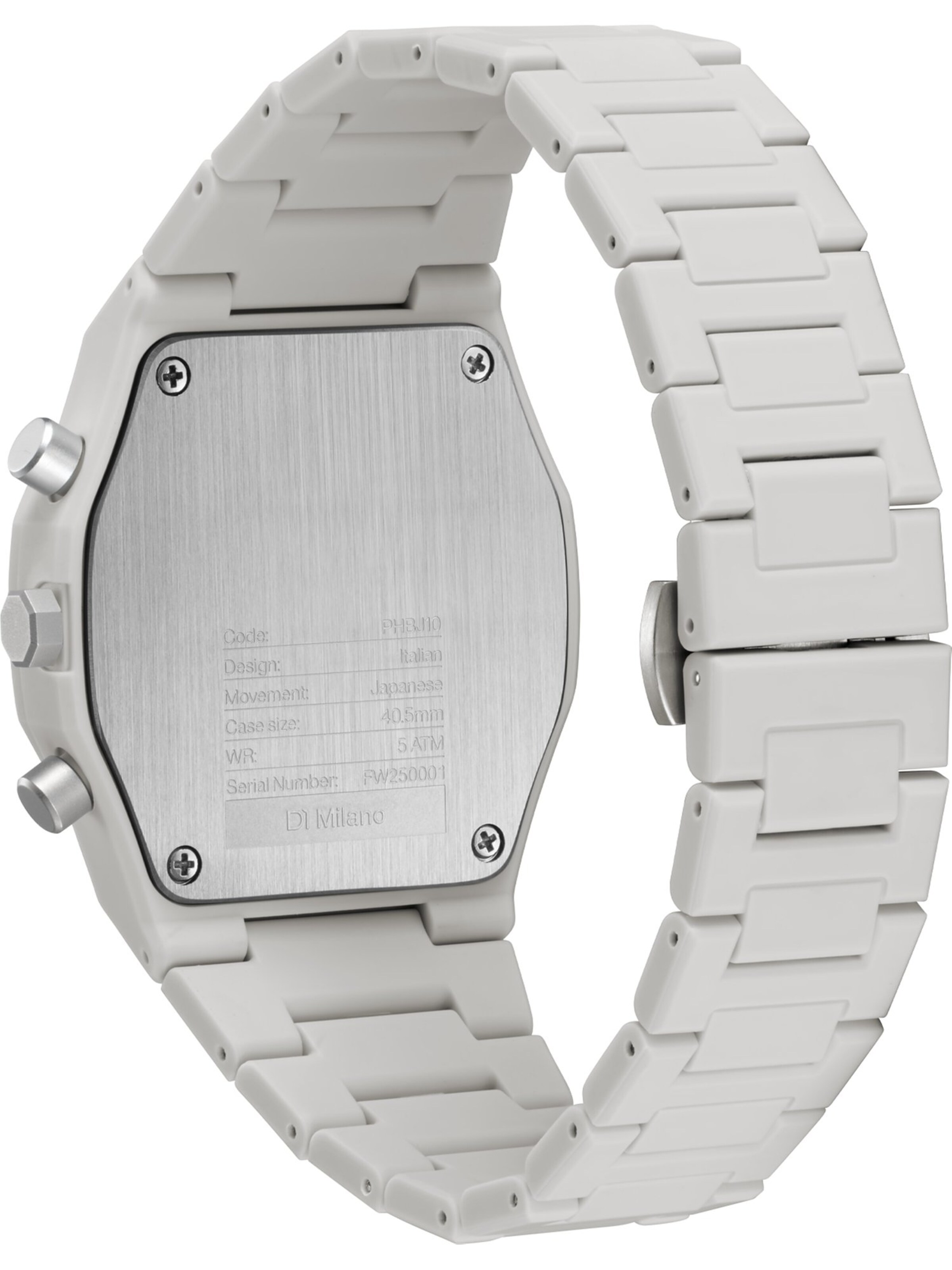 D1 Milano Analog watch 'PHBJ10' in Grey