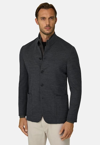 Boggi Milano Regular fit Colbert in Grijs: voorkant