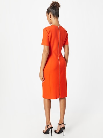 BOSS Black - Vestido 'DAMAISA' em laranja