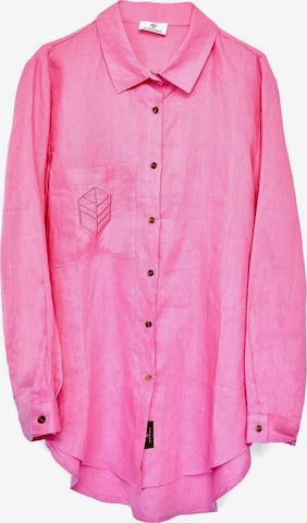 T-shirt 'GISELE' La Michaux en rose : devant