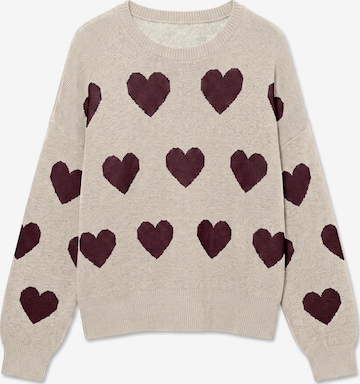 Pullover 'VMCHEARTY' di VERO MODA in colori misti: frontale