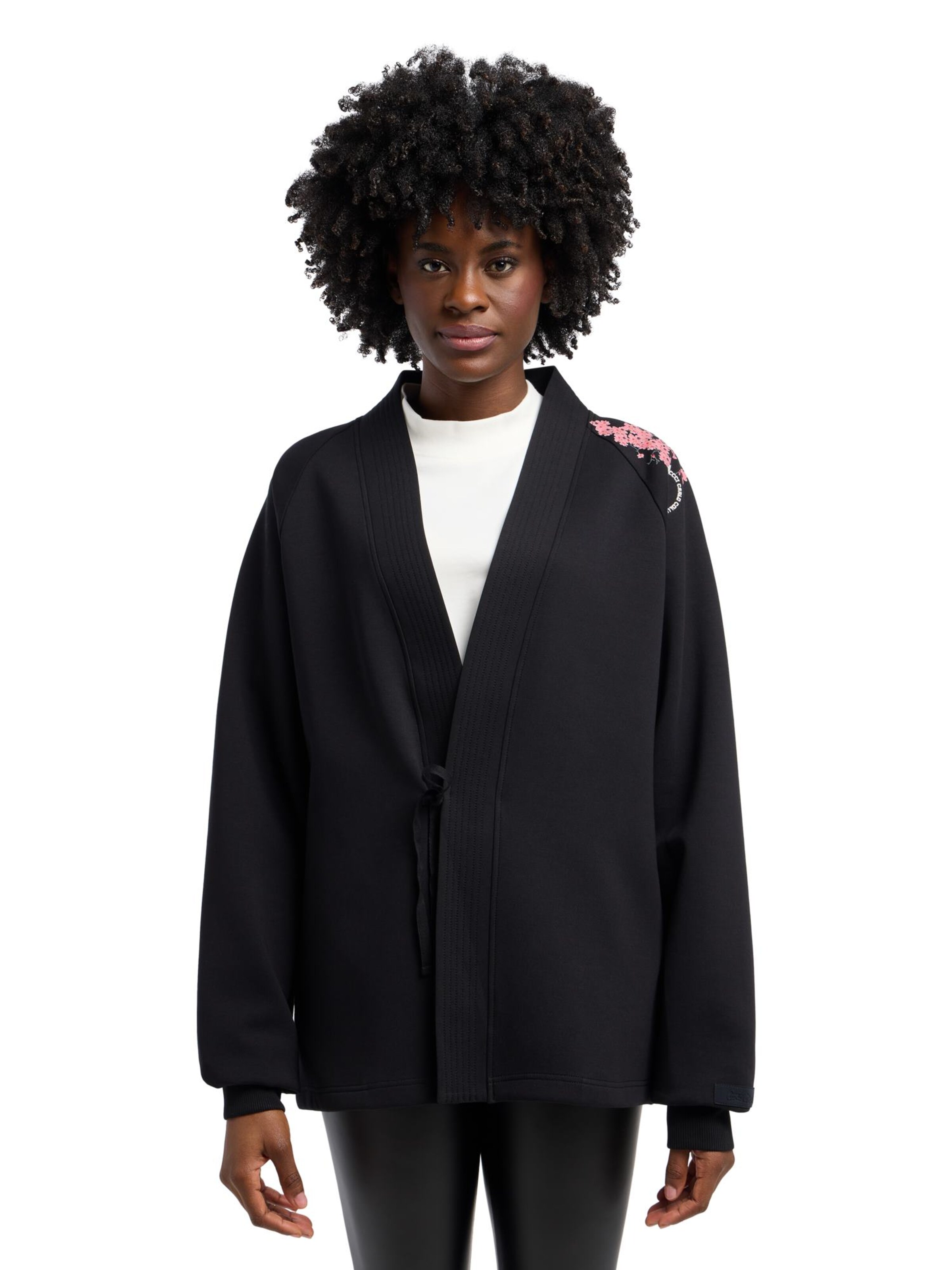 Carlo Colucci Sweatshirt 'Dusini' in Zwart