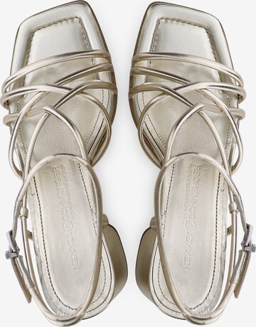 Kennel & Schmenger Strap Sandals 'JULIE' in Gold