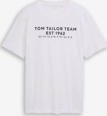 TOM TAILOR Tričko - Biela: predná strana
