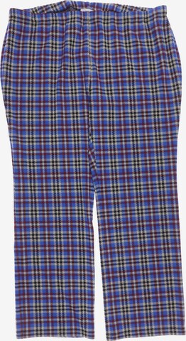 Yoek Pants in 7XL in Blue: front