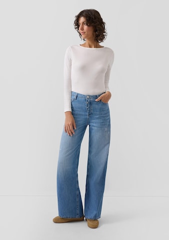 s.Oliver Wide leg Jeans ' SURI ' in Blue