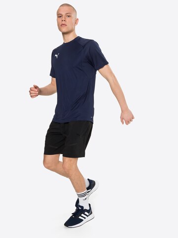 T-Shirt fonctionnel 'Liga Training' PUMA en bleu