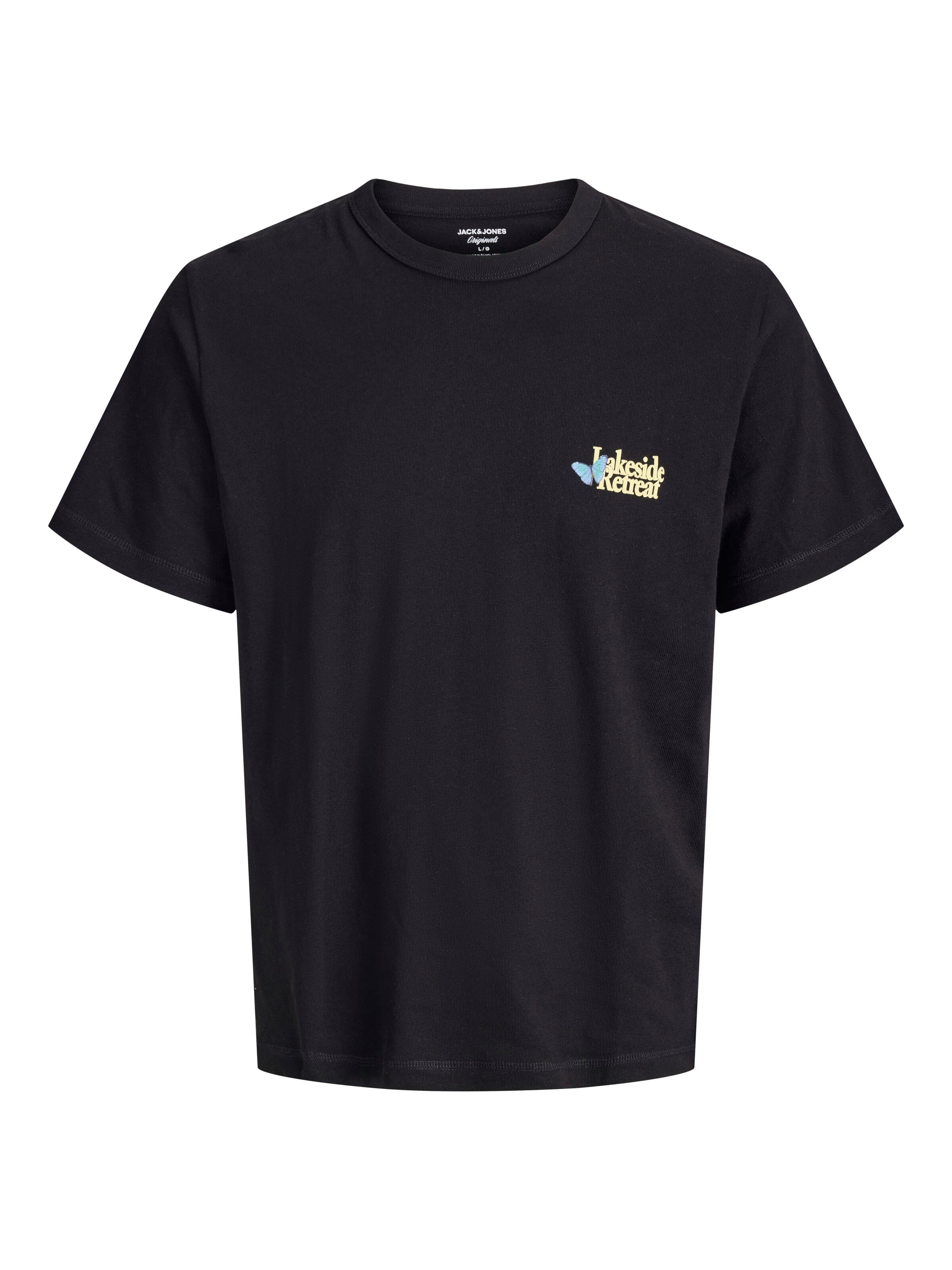 JACK & JONES Shirt 'JORMONTAUK' in Zwart: voorkant