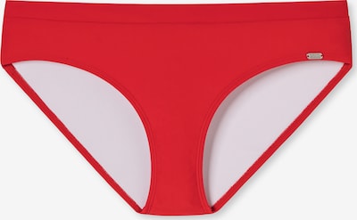 SCHIESSER Bas de bikini 'Aqua Mix & Match Nautical' en rouge, Vue avec produit