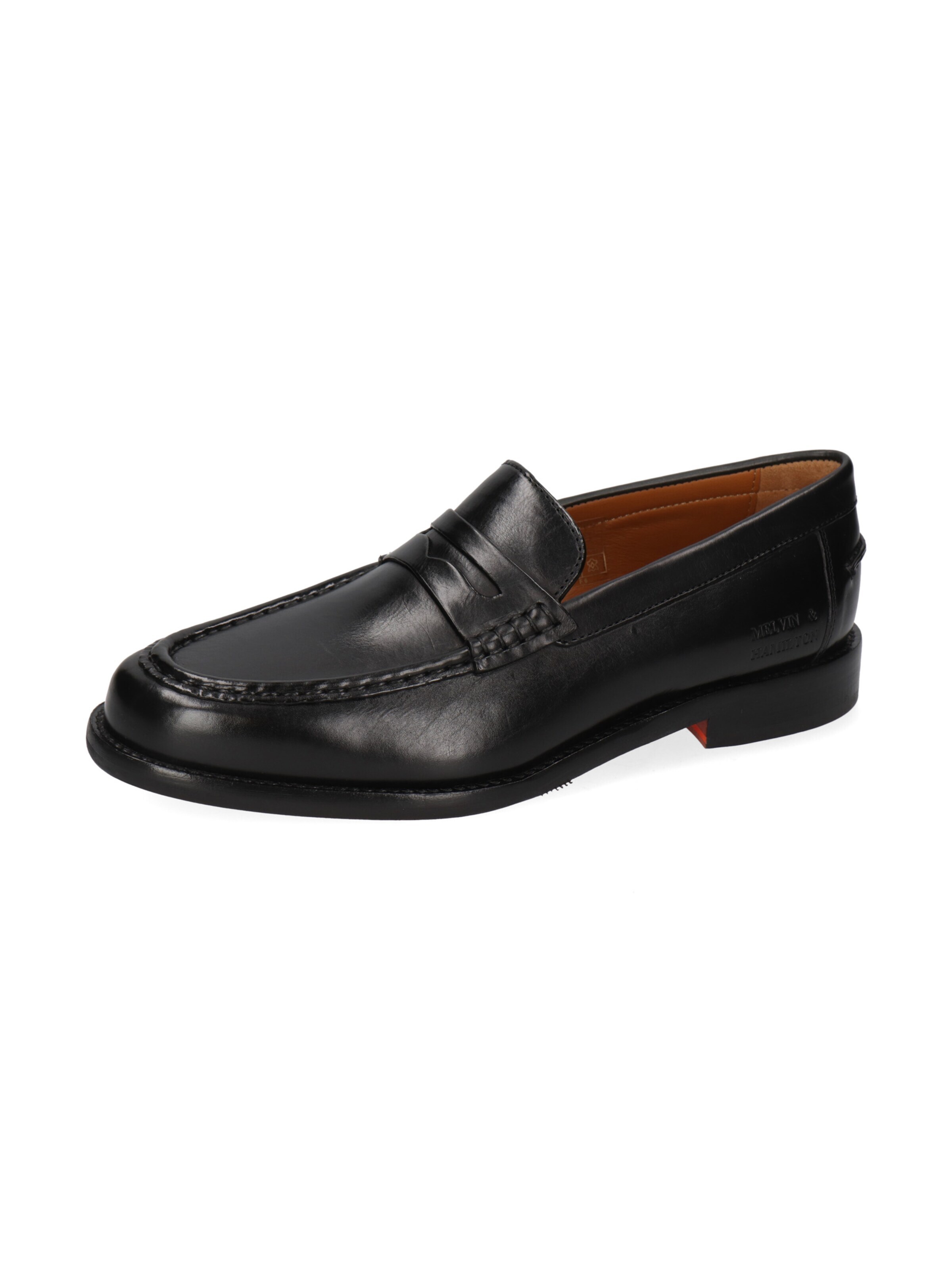 MELVIN & HAMILTON Moccasins 'Gianna 23' in Black: front