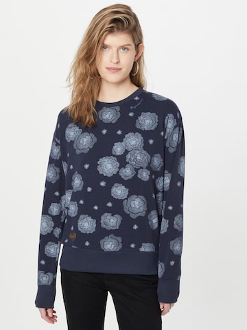 Ragwear Sweatshirt 'DELAYN' in Blauw: voorkant