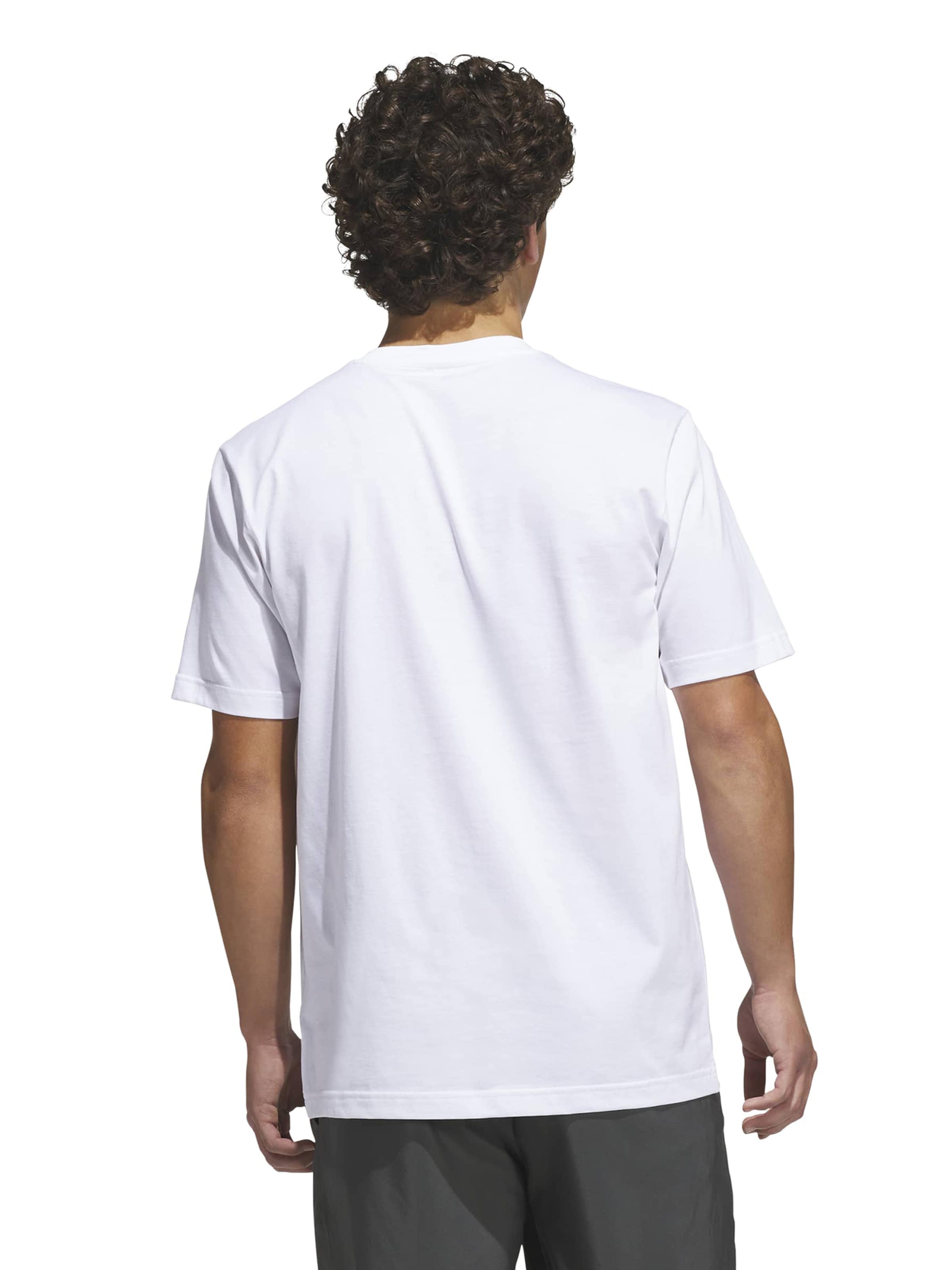 ADIDAS SPORTSWEAR Λειτουργικό μπλουζάκι 'PHOTRK' σε λευκό