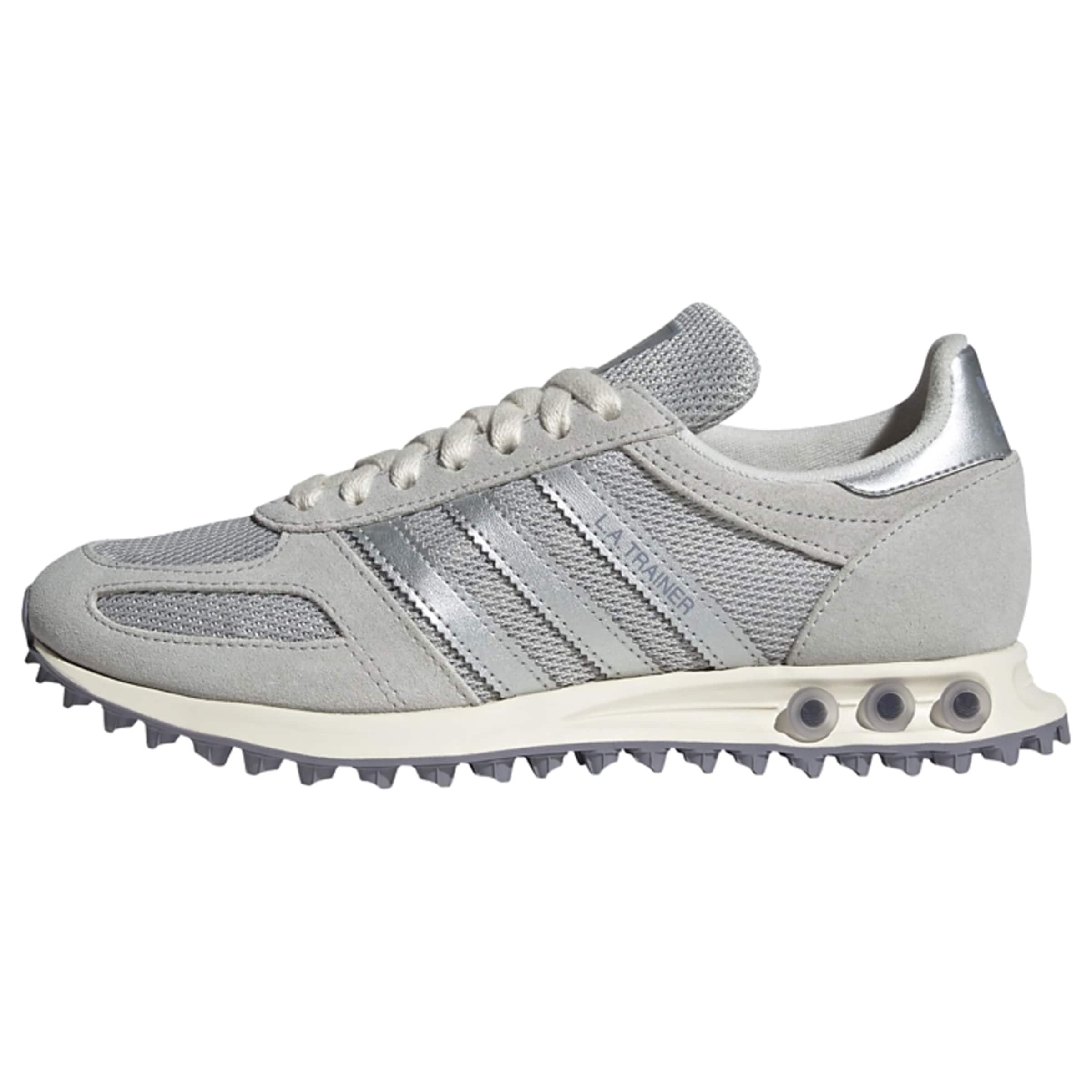 ADIDAS ORIGINALS - Sapatilhas baixas 'La Trainer' em cinzento: frente
