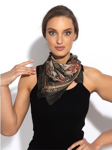 Écharpe 'MIDNIGHT BUTTERFLIES' JIORO en noir