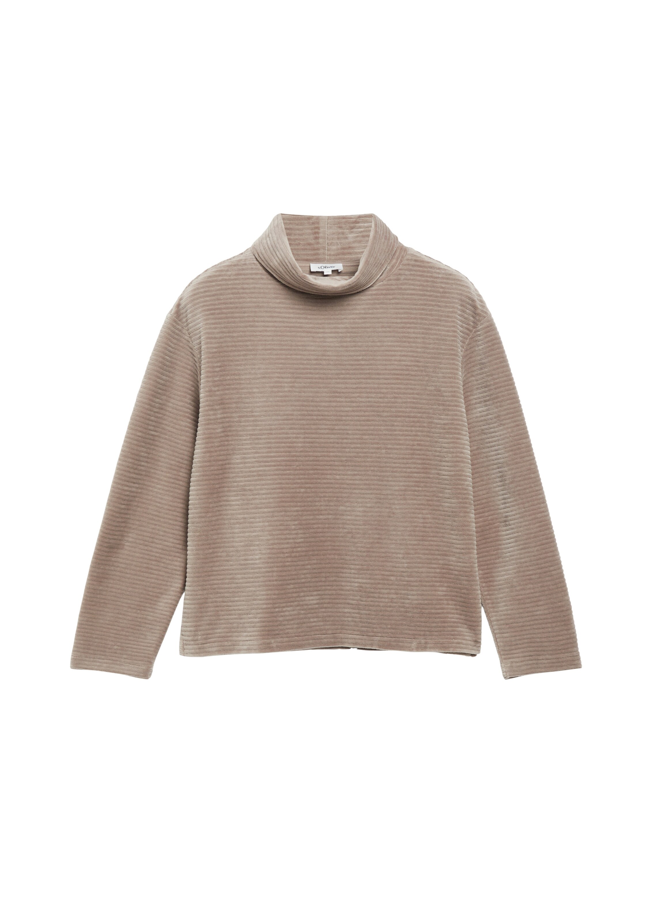 s.Oliver Sweatshirt in Bruin: voorkant
