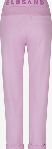 Slimfit Pantaloni 'Brinja' di Elbsand in rosa