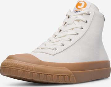 Sneaker alta 'Camaleon 1975' di CAMPER in bianco: frontale