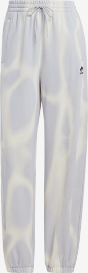 ADIDAS ORIGINALS Pantalon 'Dye' en gris / blanc, Vue avec produit