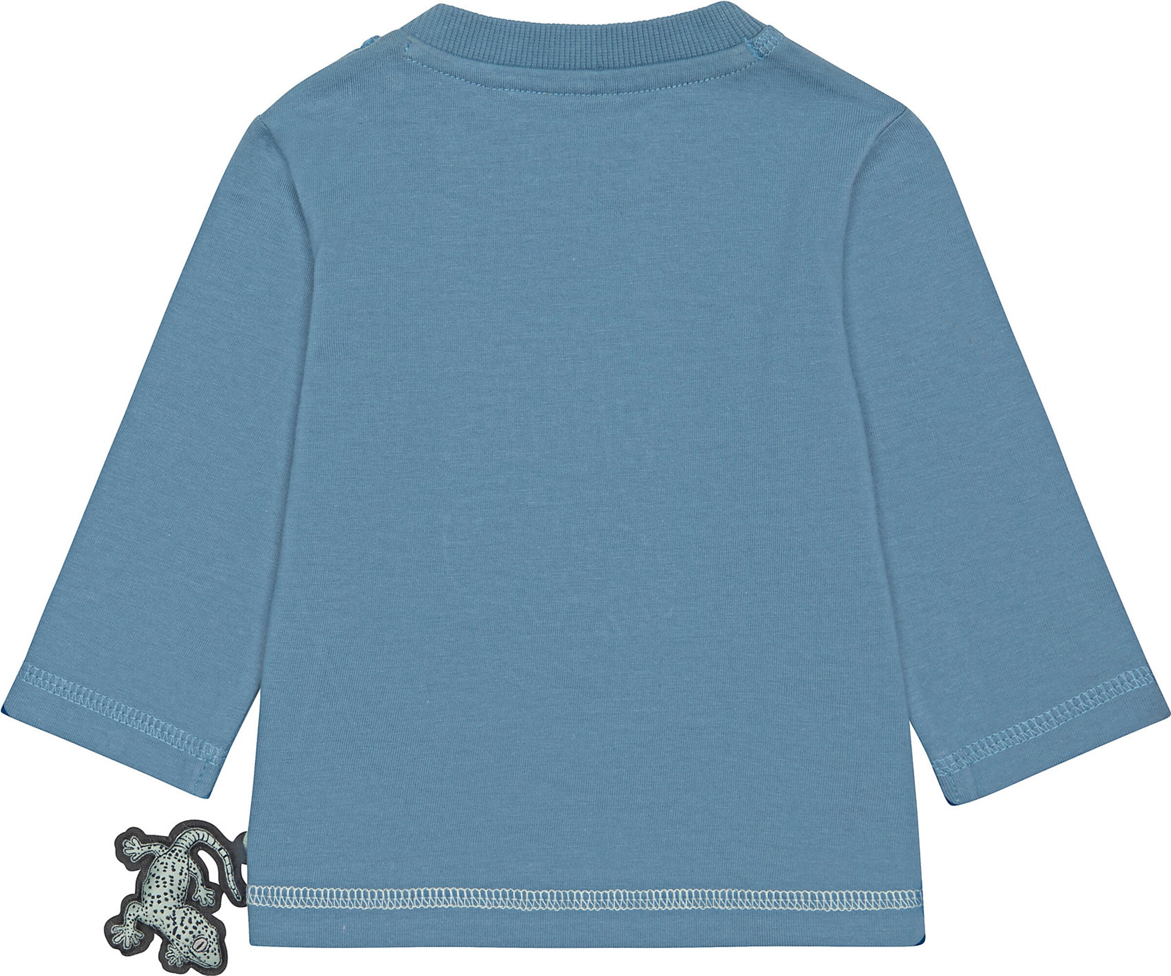 Kinder Kids (Gr. 92-140) SIGIKID Shirt 'WILDLIFE' in Blau - XV49883