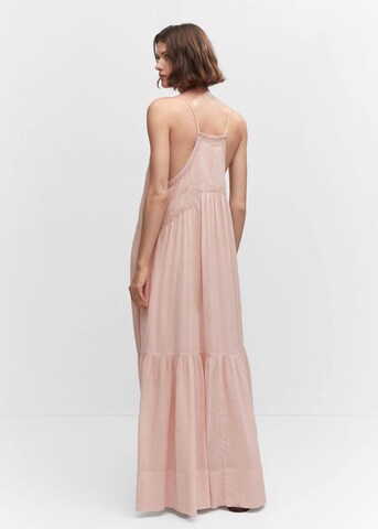 MANGO Letné šaty 'BELLA' - ružová