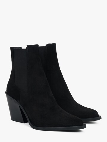 Estro Cowboy Boots '09-3802' in Black