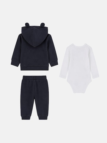 GUESS KIDS Zestaw 'GUESS KIDS SET HOODED LS ACTIVE TOP W/ZIP Completo' w kolorze niebieski