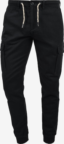 BLEND Regular Cargo Pants 'Sellini' in Black: front