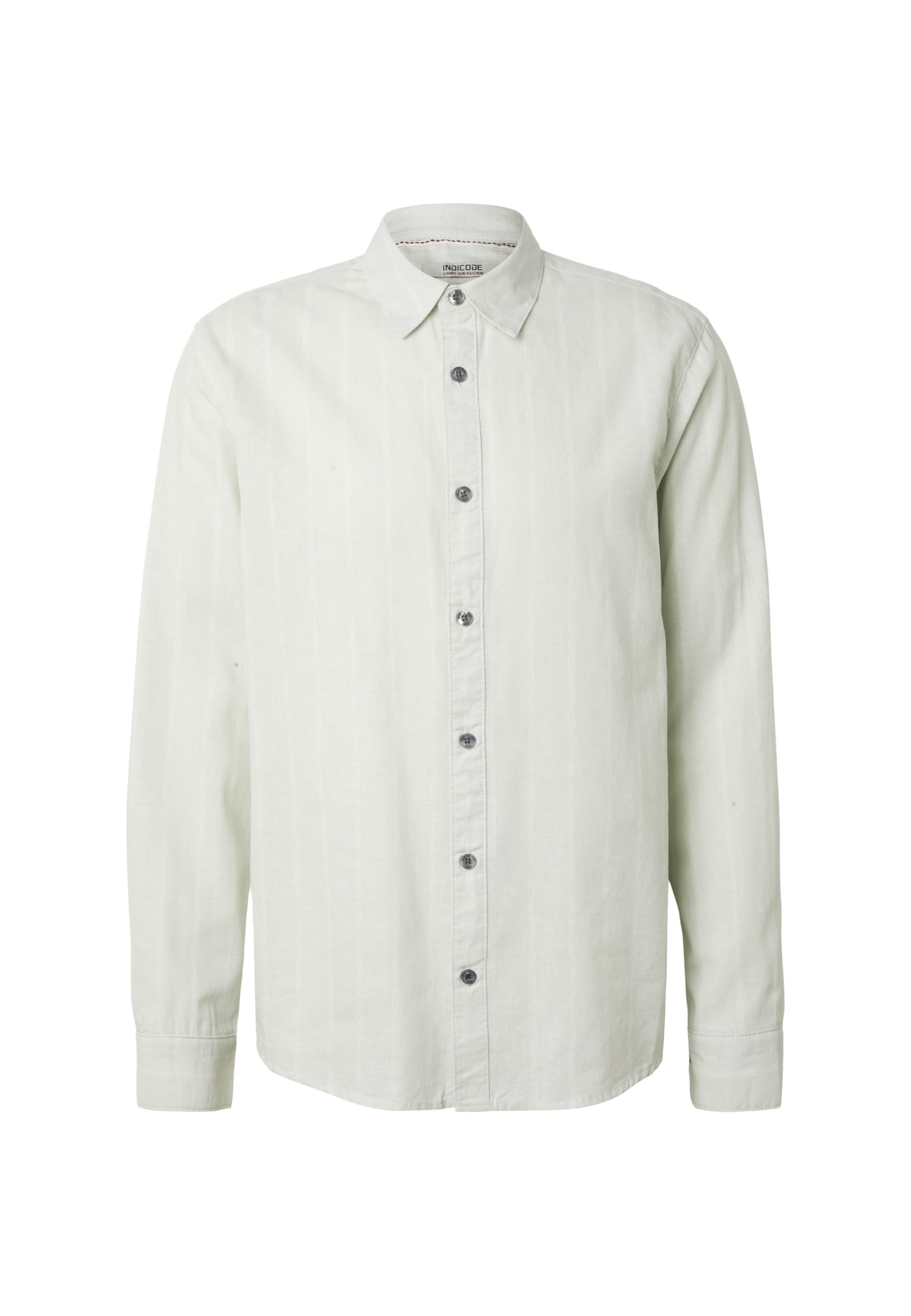 INDICODE JEANS Hemd 'Tryp' in Blau: Vorderseite