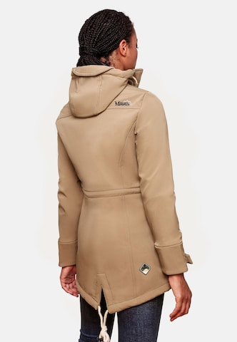 MARIKOO Raincoat 'Zimtzicke' in Brown