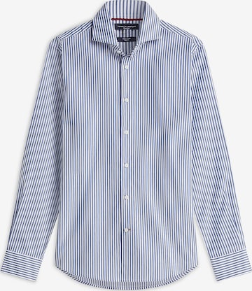 TOMMY HILFIGER Zakelijk overhemd 'New York' in Blauw: voorkant