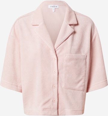 EDITED Blouse 'Leonor' in Roze: voorkant