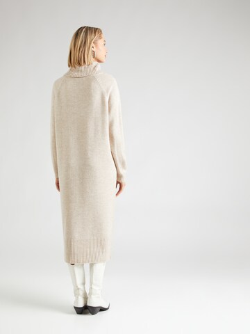 ONLY Knitted dress 'BRANDIE' in Beige