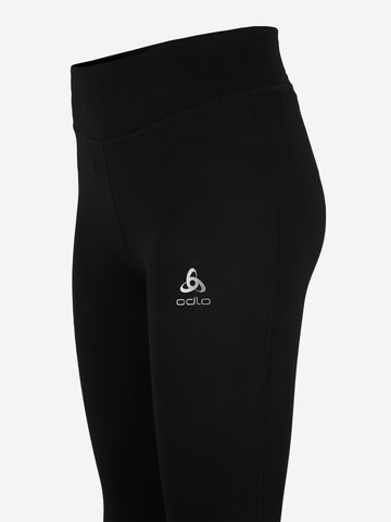 ODLO Skinny Sportovní kalhoty 'Essentials' – černá