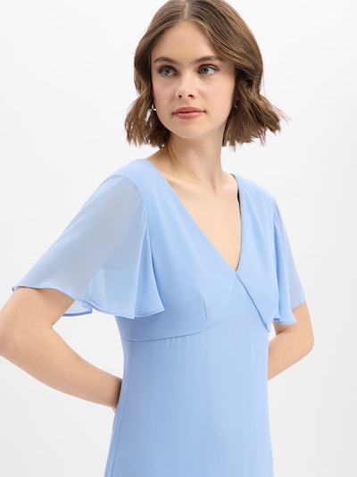 Marie Lund Robe de soirée en bleu clair, Vue avec produit