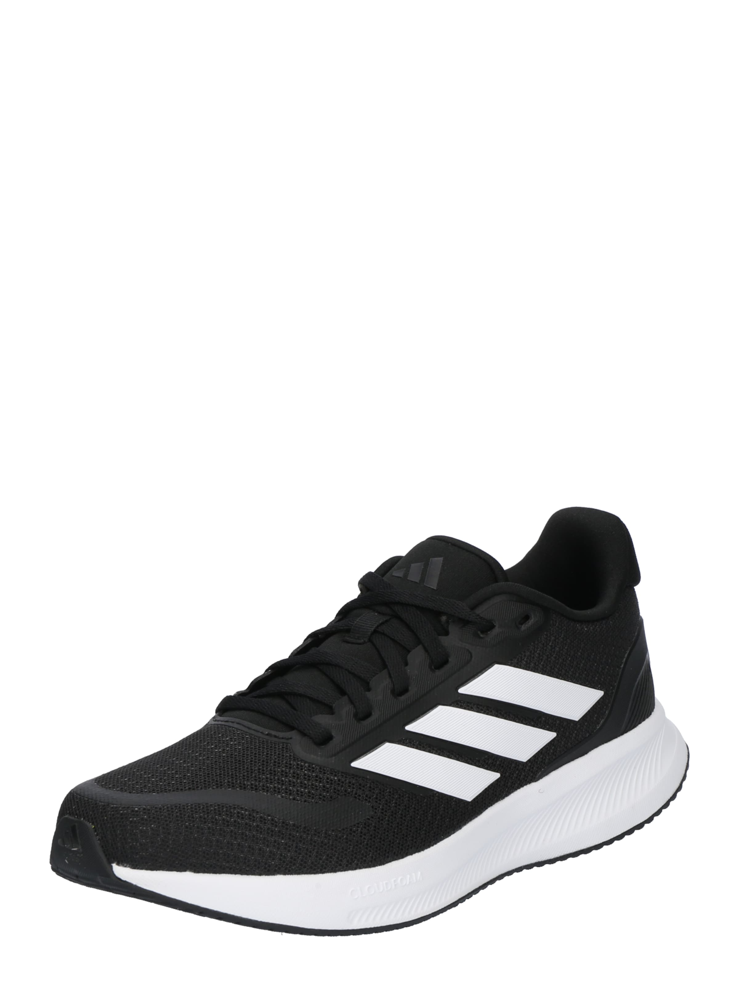 Sneaker 'Runfalcon 5' de la ADIDAS SPORTSWEAR pe negru: față