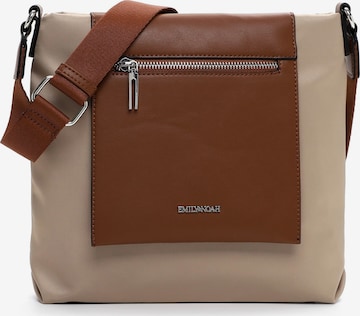 Geantă de umăr 'Elaura' de la Emily & Noah pe maro: față
