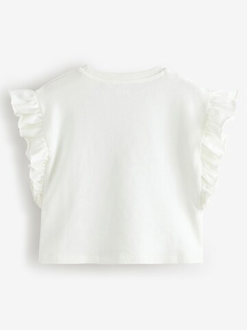 Next Μπλουζάκι 'Sequin Unicorn Frill' σε λευκό