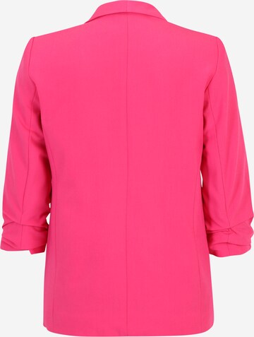 Pieces Petite Blazer 'PCBOSELLA' in Pink