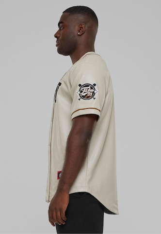 FUBU Regular Fit Shirt in Beige