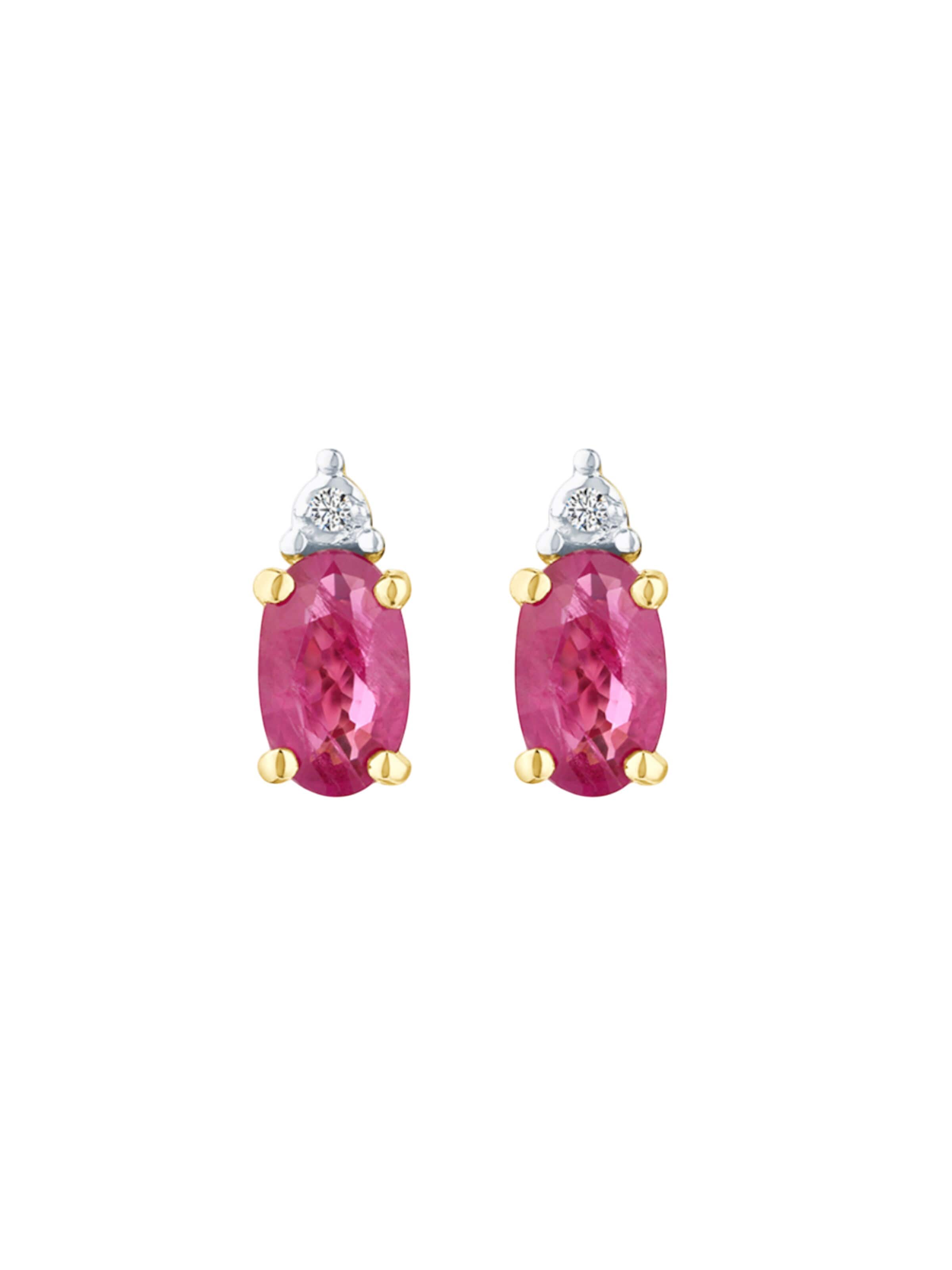 DIAMANT LETERNEL Earrings in Gold: front