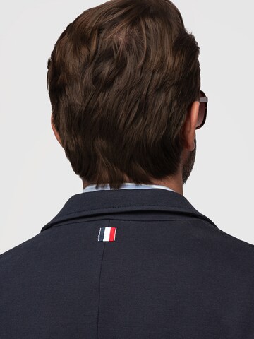 Ombre Slim Fit Businesshemd in Blau
