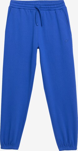 Pantaloni sportivi di 4F in blu: frontale