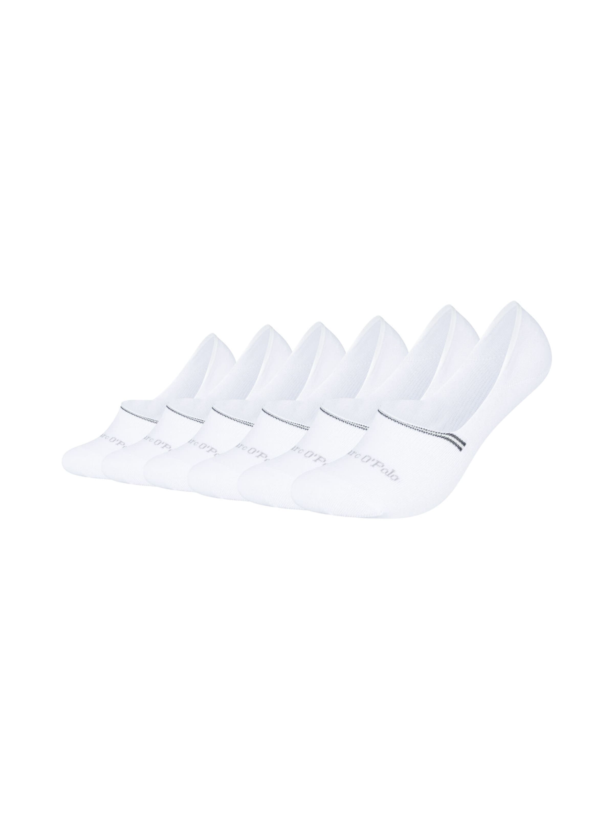 Chaussure basse Marc O'Polo en blanc : devant