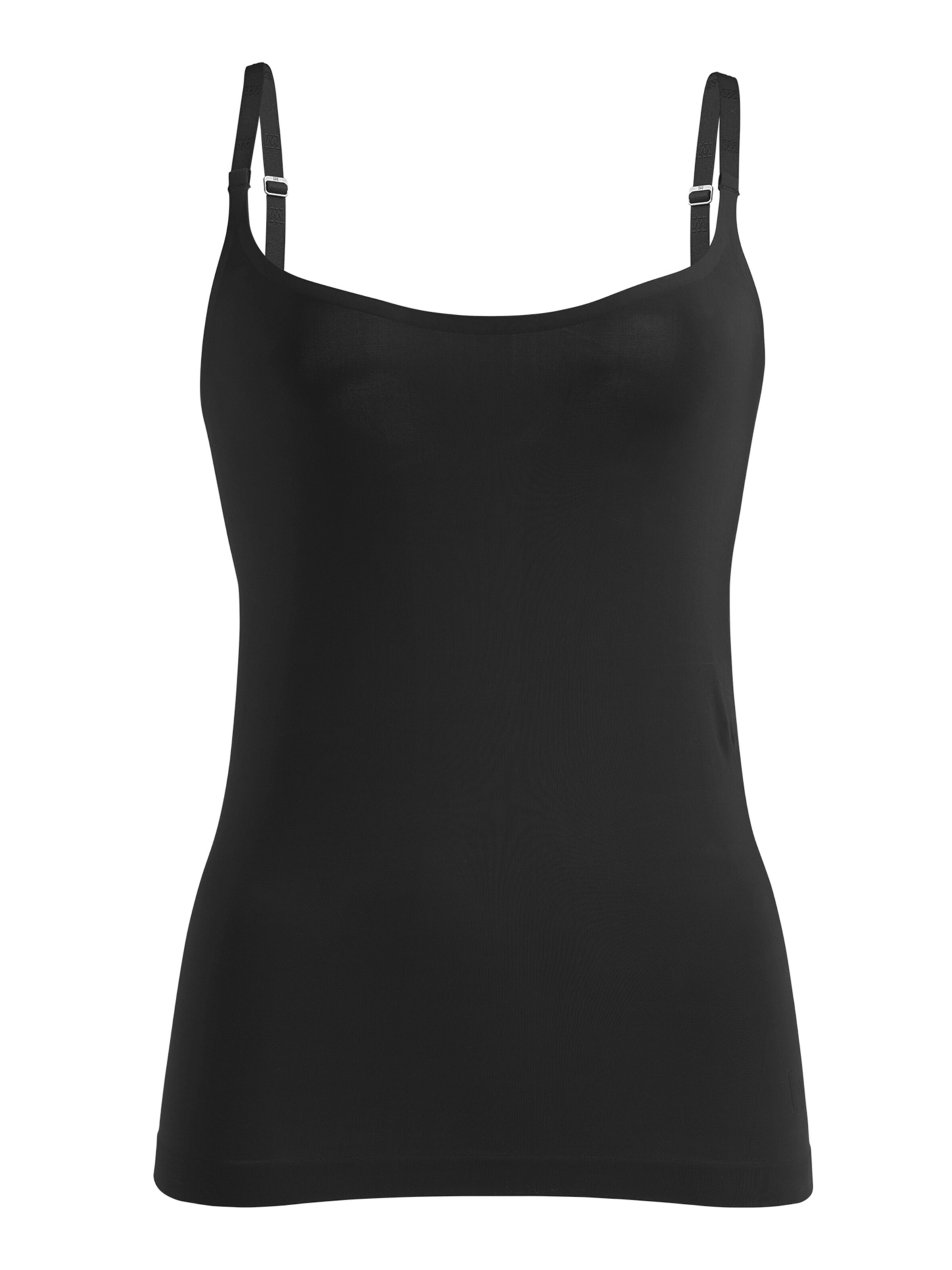 Wolford Top ' Cropped Cami ' in Zwart: voorkant