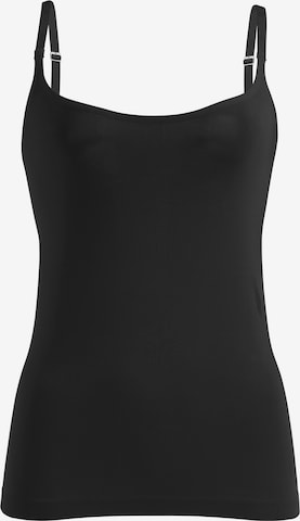Wolford Top ' Cropped Cami ' in Black: front