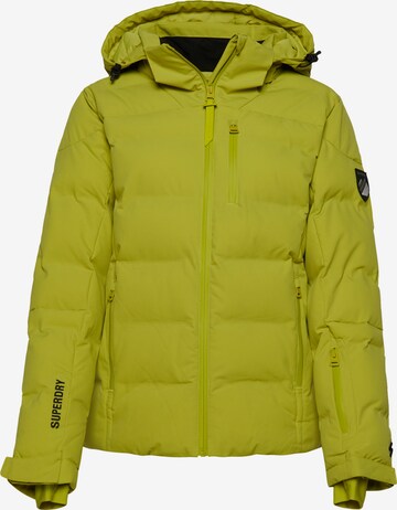 Superdry Winter Jacket 'Motion Pro' in Yellow: front