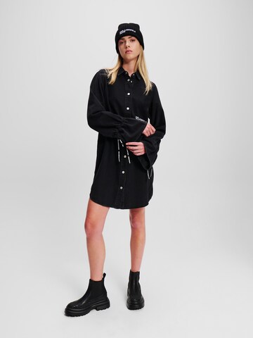 KARL LAGERFELD JEANS Kleid in Schwarz